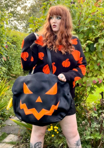 A Grin That Glows Mega Tote