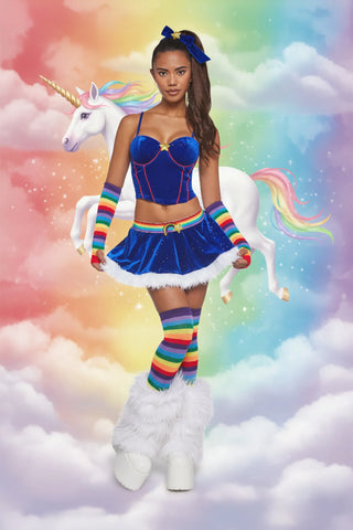 Rainbow Girl Costume