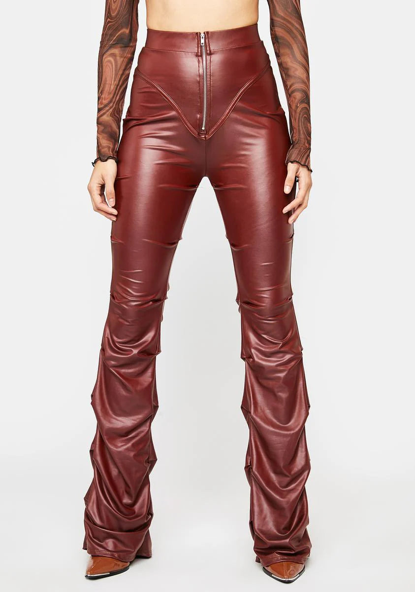 Brick Certified Freak Vegan Leather Pants