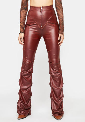 Brick Certified Freak Vegan Leather Pants