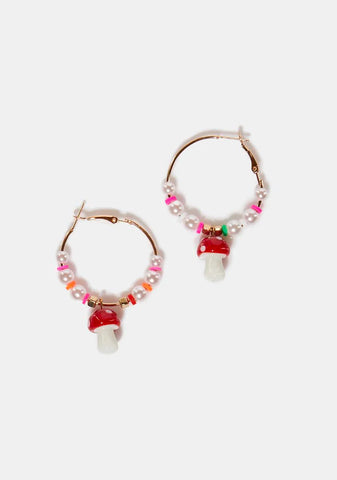 Uprooted Hoop Earrings