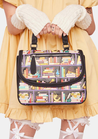 Villain's Books Crossbody Bag