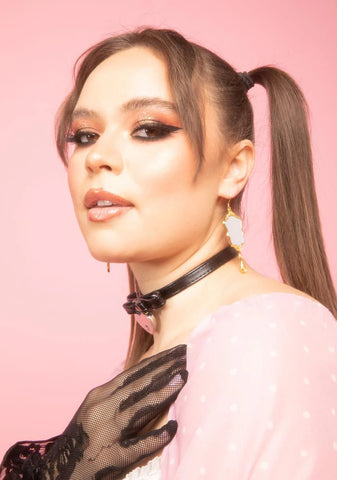 Fairest Of Them All Mirror Earrings