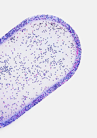 Spaced Out Oval Ash Tray