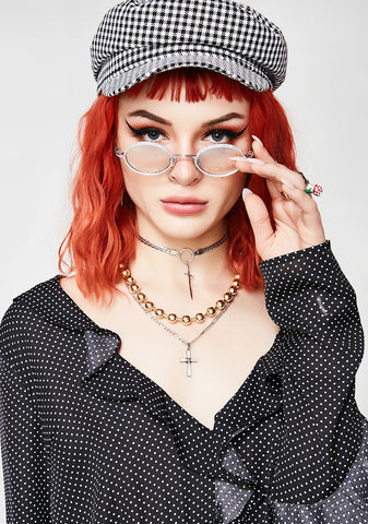 Lure Them In Glitter Sunglasses