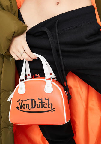 Orange Small Bowling Bag