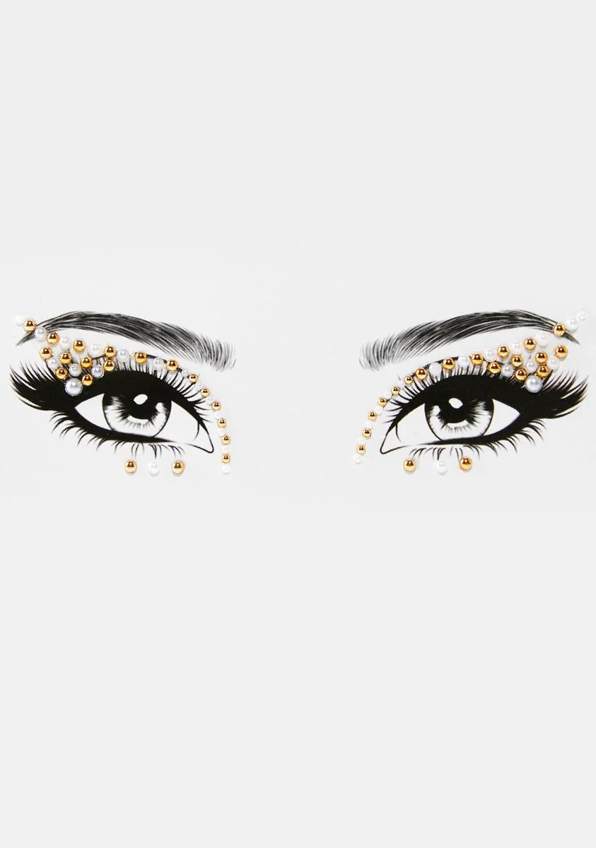 Hitting Gold Eye Stickers