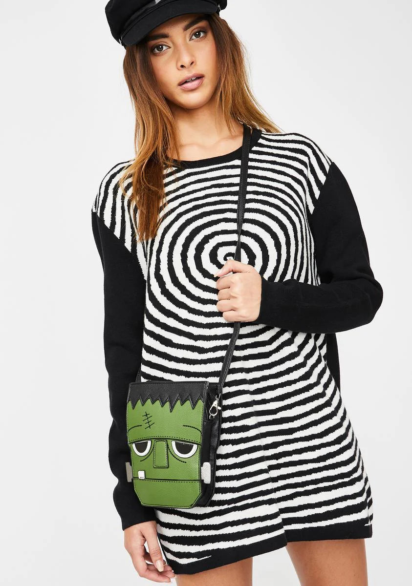 Mr. Frankenstein Crossbody Bag