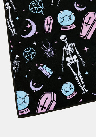 Candy Embrace The Darkness Beach Towel