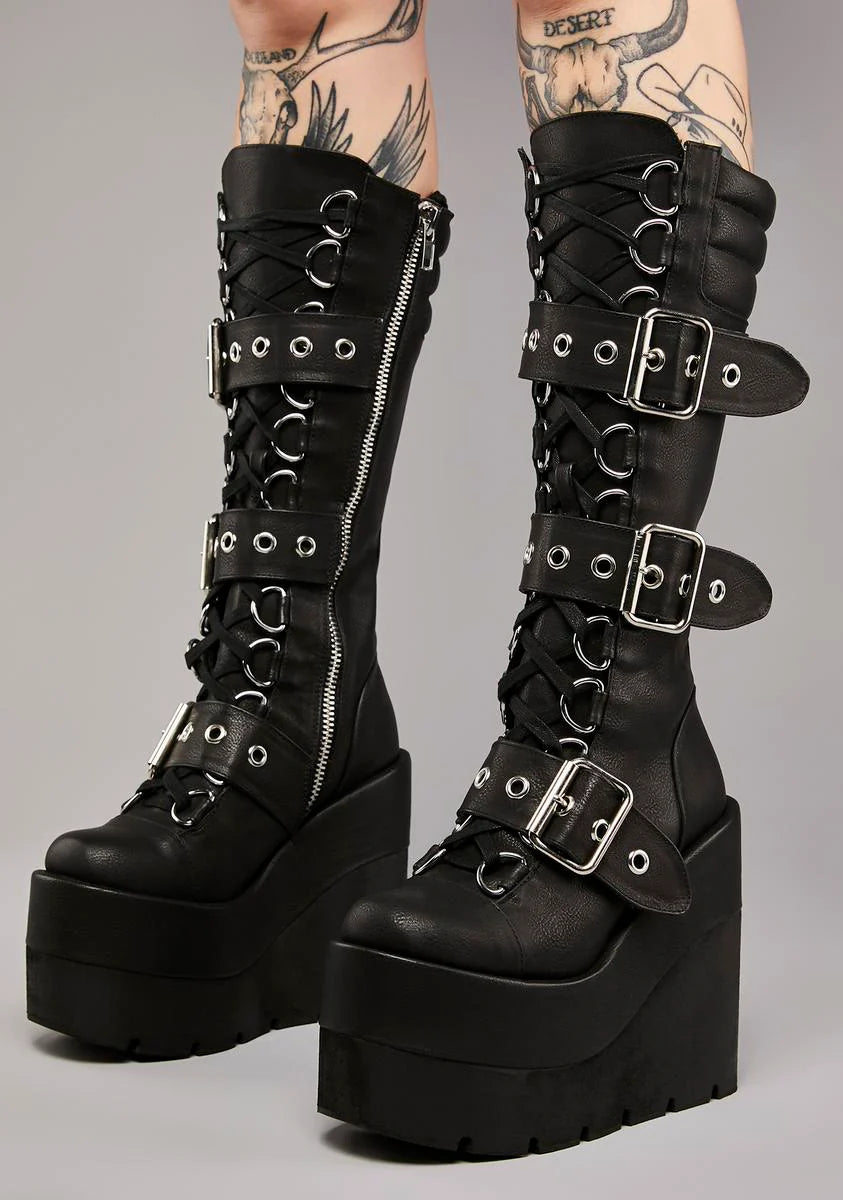 Total Outrage Platform Boots