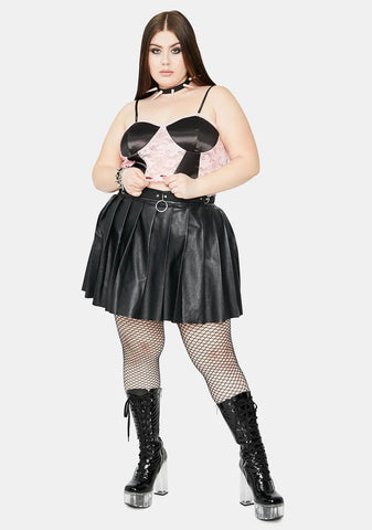 My Desire For You Lace Bustier Top