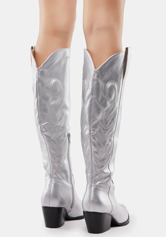 Need Some Space Knee-High Boots