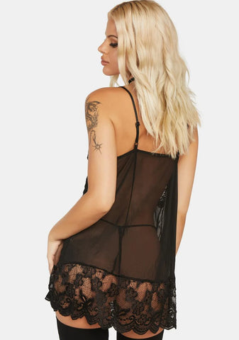 Devoted To You Sheer Nightgown