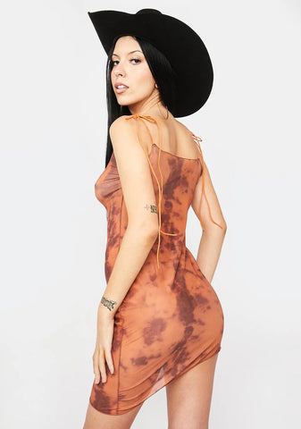 Bring The Crowd Sheer Mini Dress