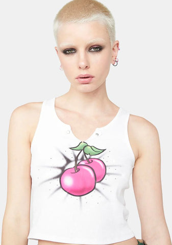 It Takes Two Cherry Tank Top