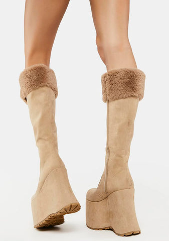 Sandstorm Babe Knee High Boots