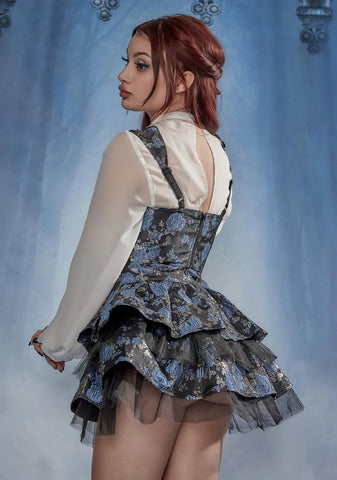 Fanged Faerie Brocade Underbust Corset