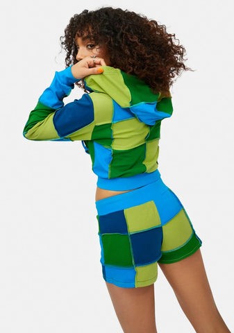 Later Days Patchwork Hoodie