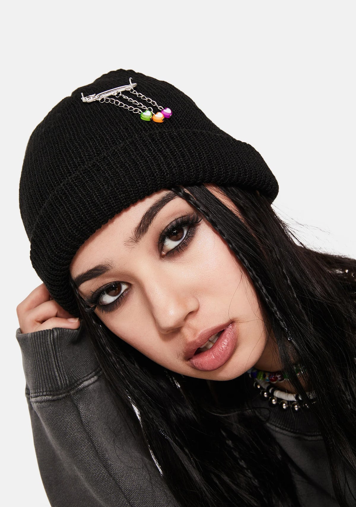 Bad In Love Ribbed Beanie