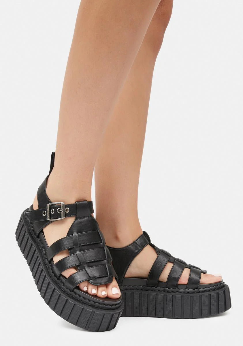 Exile Chunky Creeper Sandals