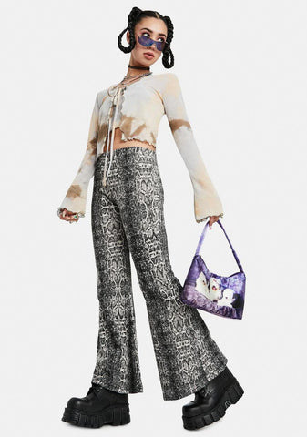Python Wide Leg Pants
