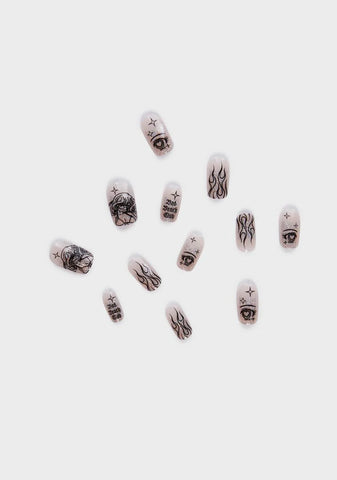 Bad Beach Press-On Nails