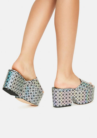 Silver Armour Platform Slides