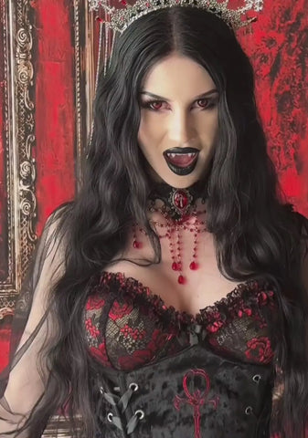 Dance With Death High-Low Dress