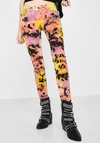 Tie Dye Jeans