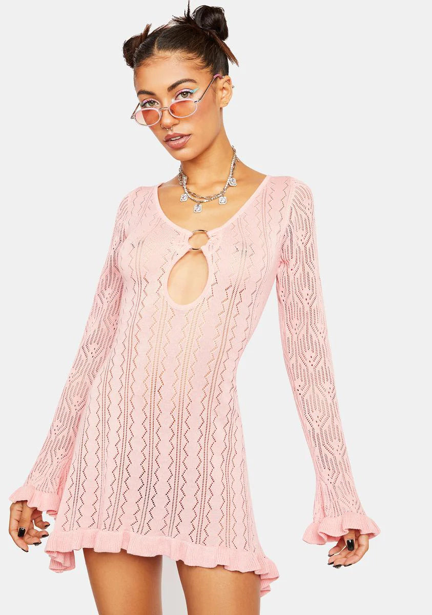 Pink Flirtini Mini Dress