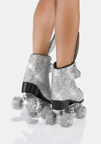What's Up Doc Glitter Roller Skates