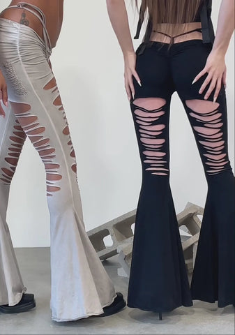 Echo V-Cut Cut-Out Bell Bottoms