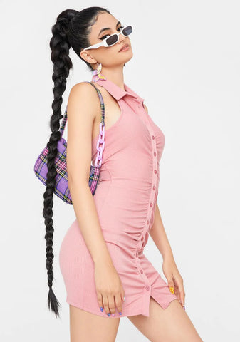 Keep My Distance Mini Dress