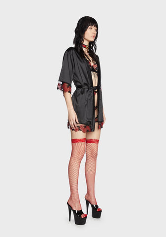 Rosa Bella Short Robe