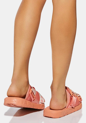 Pink Dusty Green 222 Banda Mitel 7 Slides