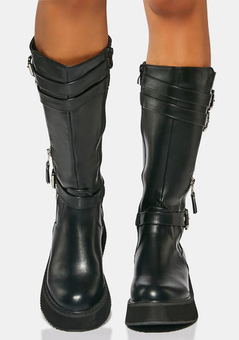 Apex Buckle Boots