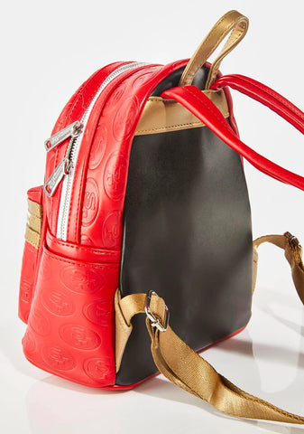 NFL 49ers Mini Backpack