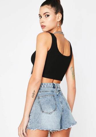 Saddle Up Sis Fringe Shorts