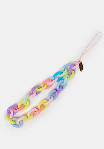 Multi Chain Beaded Phone Strap