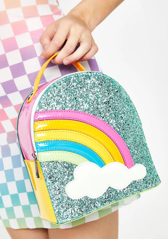 Sparkle Rainbow Clique BFF Backpack