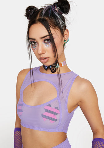 Bass Fairy Mesh Top