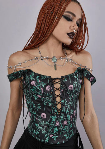 Herbal Magic Corset Top