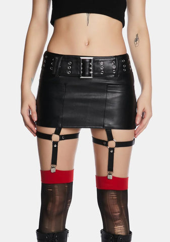 Bonded To You Micro Mini Skirt