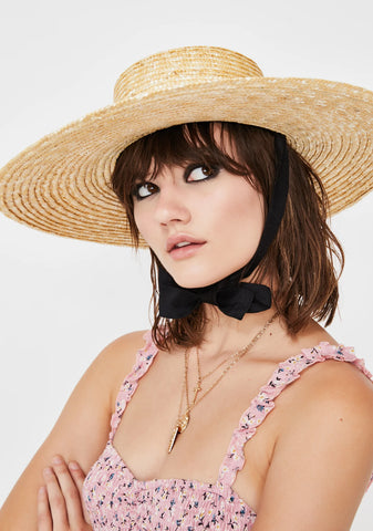 Sunset Boulevard Straw Hat