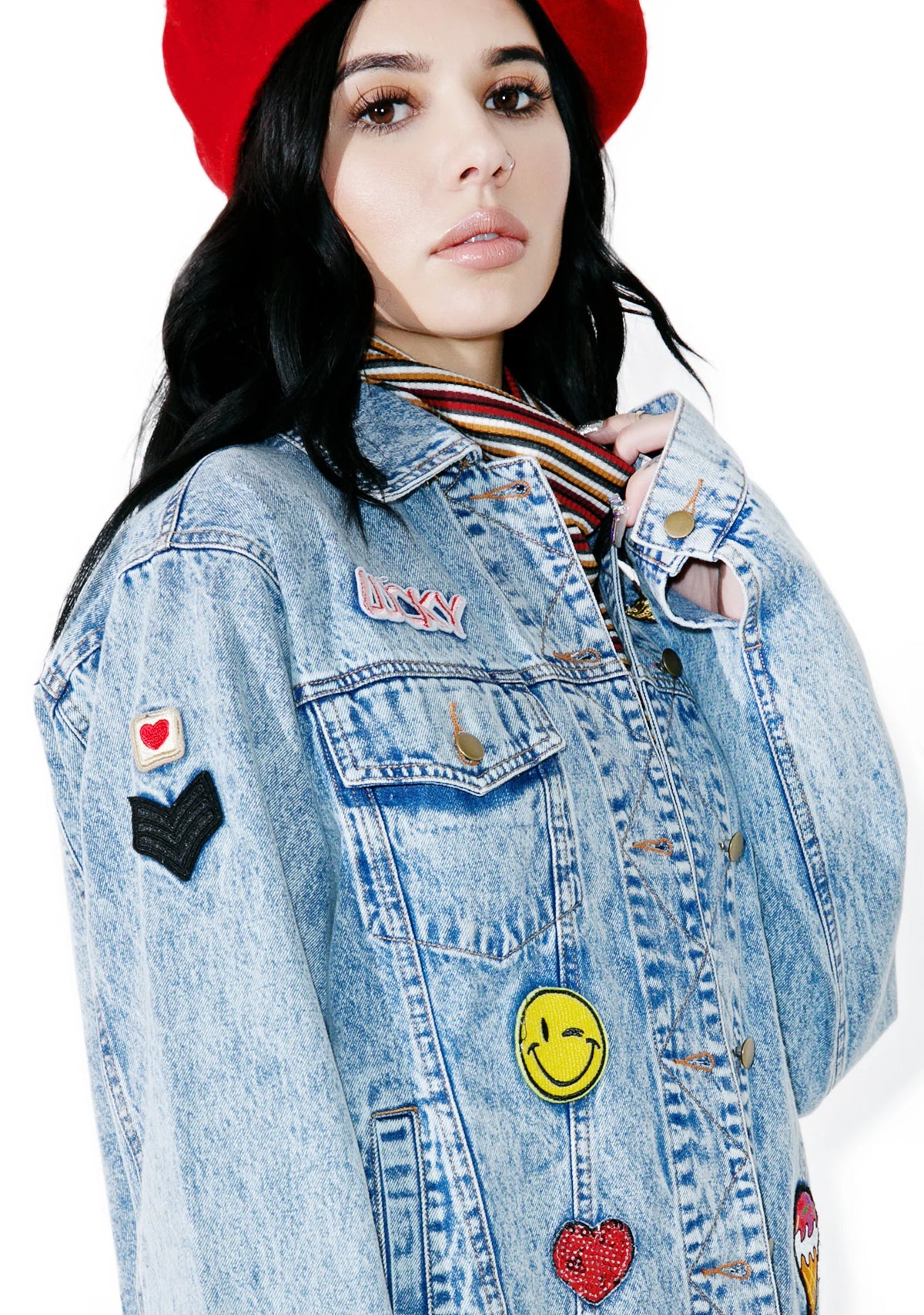 Scout Patch Denim Jacket