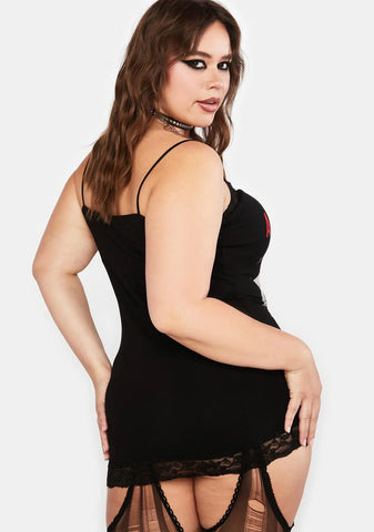 Plus Adults Only Cami Mini Dress