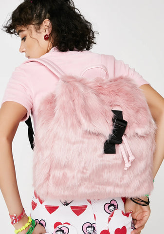 Candy Fur Backpack