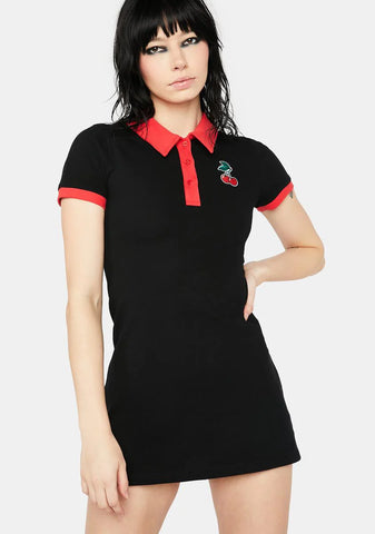 Cherry Pickin' Polo Dress