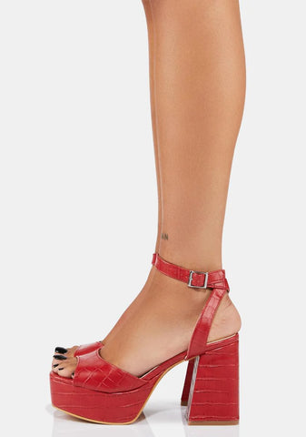 Burn U Look Like Her Platform Sandals