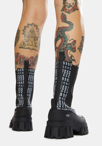 F It Up Chelsea Boots